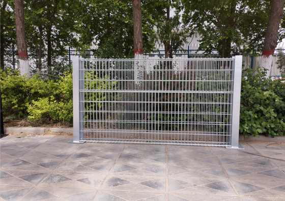 Sistema di recinzione galvanizzato in gabione da 4 mm
