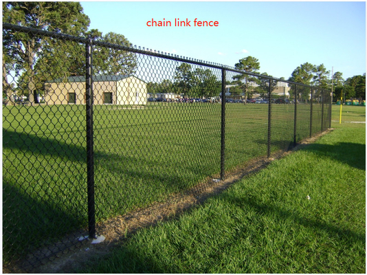 il PVC del bordo di torsione del cavo 60*60mm Opeing di 3mm ha ricoperto il recinto For Farm del collegamento a catena