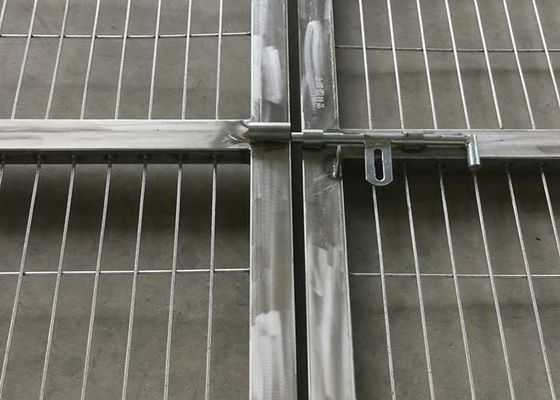 Il PVC facile dell'installazione ha ricoperto il recinto Gate del giardino del metallo di 2*4m