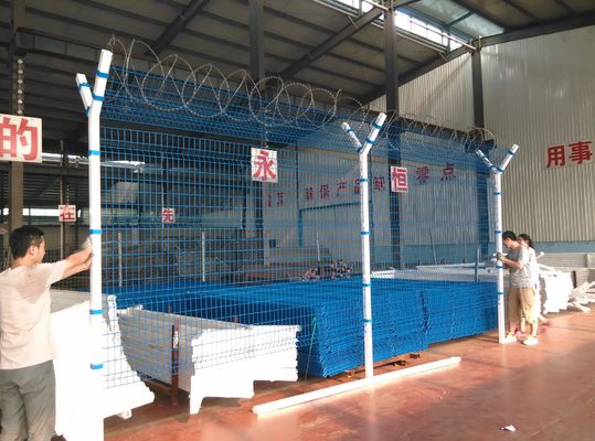 6ft X 9ft Y Post Airport Security Fencing in acciaio inossidabile