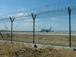 6ft X 9ft Y Post Airport Security Fencing in acciaio inossidabile