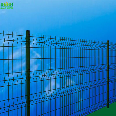 V saldata ricoperta PVC d'acciaio galvanizzata Mesh Security Fencing 50*150mm