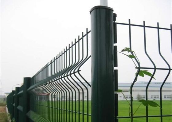 V curva 100x300mm galvanizzata Mesh Security Fencing