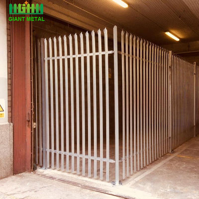 Alta recinzione superiore appuntita di sicurezza della palizzata dell'acciaio 1200mm