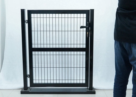 Recinzione in metallo a cancello singolo zincato a caldo, larghezza 0,9 m