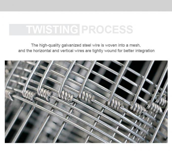 ultime notizie sull'azienda Il bestiame galvanizzato immerso caldo dei recinti economici da vendere il metallo del recinto Fencing, del traliccio & dei portoni dell'acciaio dell'azienda agricola non sostiene 2.0-2.8mm  1