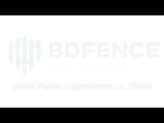 Sicurezza verde 3D Saldato rete di filo galvanizzato e verniciatura in polvere