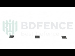 Recinzione di sicurezza antifurto antifurto 358 Pannello trasparente verniciato a polvere