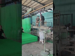 La recinzione 3D è sottoposta a trattamento superficiale