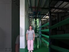 Recinzione in acciaio tubolare a paletti con trattamento superficiale