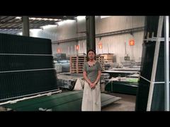 Verniciatura a polvere H Post Clear View Anti Climb