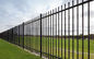 Home Garden Black Palisade Decorative Wrought Iron Fence Panels