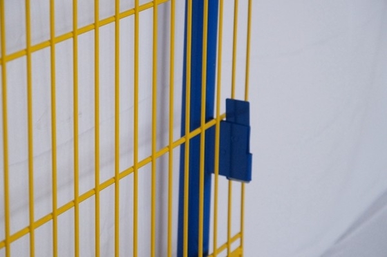 PVC che dipinge la costruzione saldata di Mesh Edge Protection Barriers For