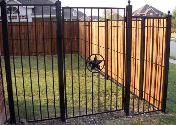 3 posta quadrata di recinzione di alluminio decorativa di distanza del picchetto delle rotaie 125mm o posta di rettangolo