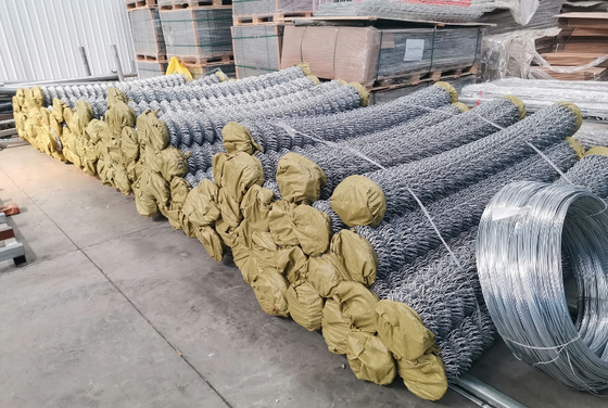 Recinzione galvanizzata in PVC rivestita a catena per recinzioni agricole