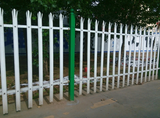Metallo Nero Sicurezza 6x8 Acciaio Piattaforma di recinzione Spear Recinzione pannelli giardino esterno Galvanizzato ferro battuto Acciaio Recinzione pannelli