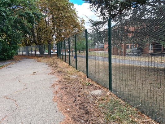Recinzione di sicurezza antifurto antifurto 358 Pannello trasparente verniciato a polvere