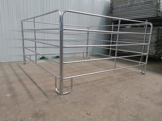 Pannelli di recinzione portatili in acciaio al carbonio da 1,7 m per cortile di bestiame