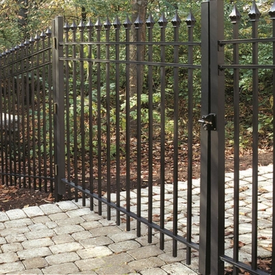 Produttore OEM pannelli di recinzione in alluminio decorativo 2.4ml x 2mh
