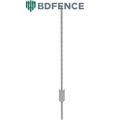 American Farm 6 Ft T Fence Punteggiato Barbed Wire Ferro Galvanizzato Metallo Verde