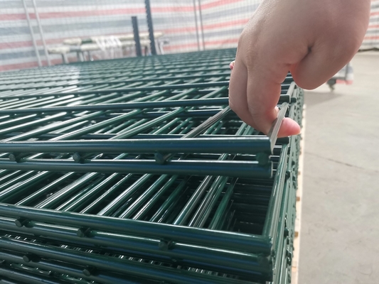 868 Recinzioni a doppia rete di filo laminato pannelli saldati esterni 2d