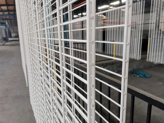 868 Recinzioni a doppia rete di filo laminato pannelli saldati esterni 2d