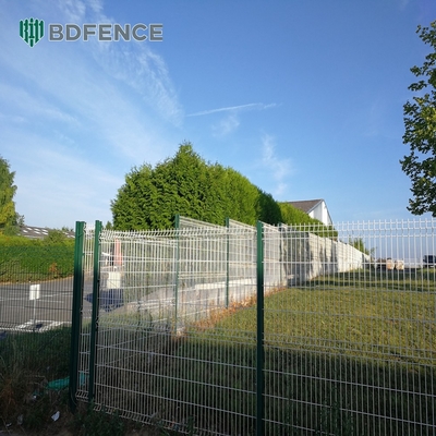 Palla di alta qualità rivestita in polvere giardino mesh di filo saldato reticolato 3D reticolato recinzione pannello a basso prezzo sostenibile