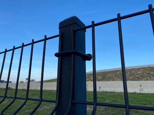 Recinzione 3D rivestita in PVC Recinzione a maglia saldata per sicurezza e giardinaggio