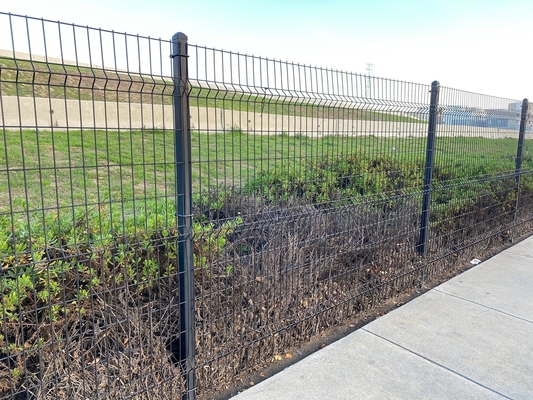 Recinzione 3D rivestita in PVC Recinzione a maglia saldata per sicurezza e giardinaggio