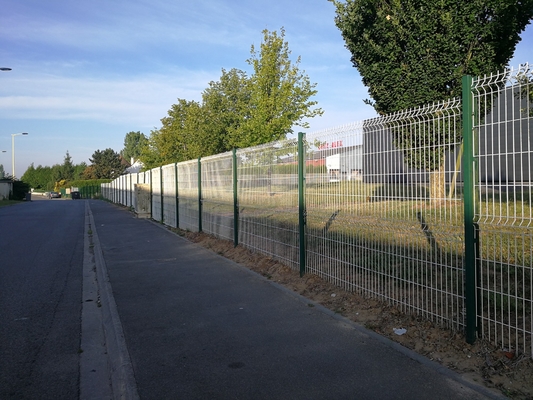Recinzione 3D rivestita in PVC Recinzione a maglia saldata per sicurezza e giardinaggio