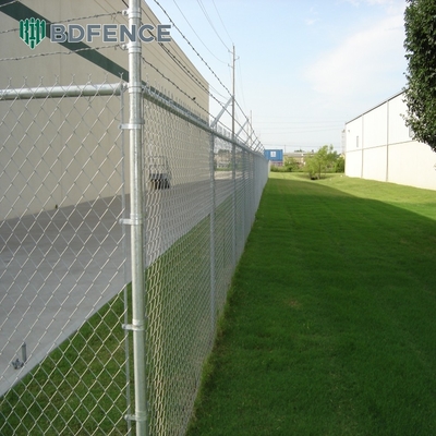 Tecnica Fence galvanizzata a 5 piedi con rete di filo rivestito in PVC e galvanizzazione a caldo