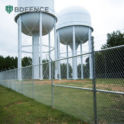 Tecnica Fence galvanizzata a 5 piedi con rete di filo rivestito in PVC e galvanizzazione a caldo