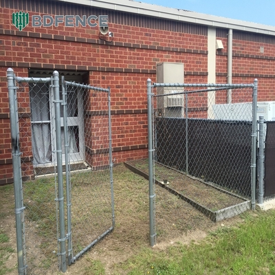 6ft Altezza Diamante Mesh Chain Link Recinzione Ideale Per Il Giardino Verde Farm Tipo Quadrato Post