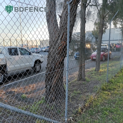 6ft Altezza Diamante Mesh Chain Link Recinzione Ideale Per Il Giardino Verde Farm Tipo Quadrato Post
