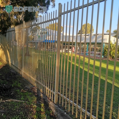 Fence tubolare di metallo galvanizzato per facile montaggio e sostenibilità