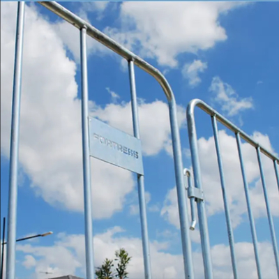 Portabile Pieghevole Aluminico Evento Controllo della folla Barriere Recinzione Acciaio Pvc Grandi Concerti Appartamento Cancelletti Gestione della sicurezza