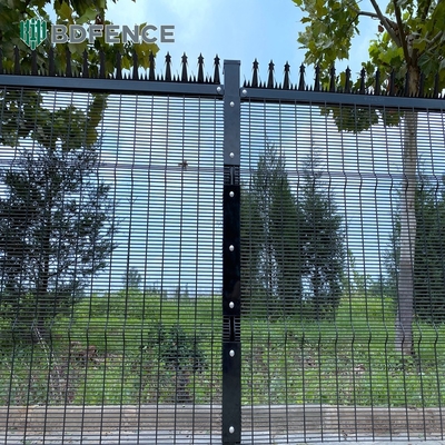 358 rete di filo Clearview metallo acciaio esterno Clear Security Fence Pannelli Clear View
