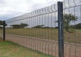 Galvanizzato Saldato in polvere rivestito di maglia di filo esterno Recinzione di sicurezza Recinzione 358 pannello di recinzione anti-arrampicata