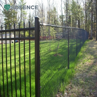 4FT 5FT 6FT 2m 8FT Campo agricolo Recinzione galvanizzata a legame a catena Acciaio Fence a maglia metallica