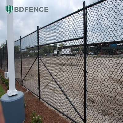 4FT 5FT 6FT 2m 8FT Campo agricolo Recinzione galvanizzata a legame a catena Acciaio Fence a maglia metallica