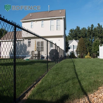 8 Ft Industry Chain Link di sicurezza Fence di filo galvanizzato per giardino