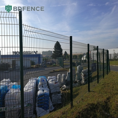 Facile assemblaggio Pvc rivestito 3d Saldato reticolare reticolare Recinzione per la sicurezza del giardino