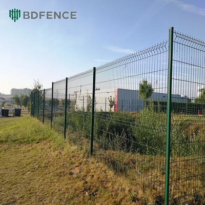 4 x 4 giardino esterno metallo 3D Recinzione Saldata rete di filo 3D Recinzione con filo di acciaio a basso tenore di carbonio