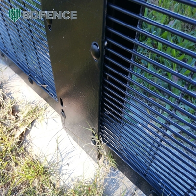 trasparente vu Pareti Spikes Metal Border Anti Climb Security Fencing Panels