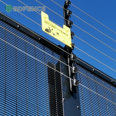 trasparente vu Pareti Spikes Metal Border Anti Climb Security Fencing Panels