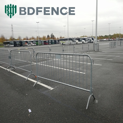 Recinzione temporanea perimetrale 3D / Recinzione di barriera di folla 2,4 x 2,95 m