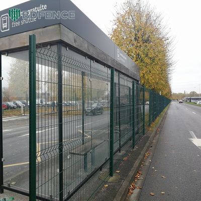 Produttore professionale di Fence Board in PVC verde e nero 3D personalizzato stile di design moderno facile installazione per i cantieri