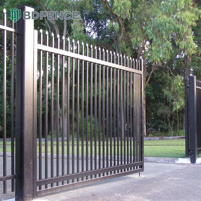 Installazione Facile Recinzione Decorativa in Ferro Battuto Zinco Acciaio per Giardini Ville Aree Piscina Cantieri per Uso Domestico