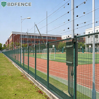 Hot Sales Anti Cut 358 clear View Fence Panels Mesh Fence Customized Anti Climb 358 Welded Wire Mesh Backyard Garden Fence