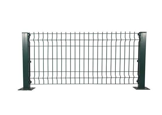 Custom 1/2 pollice 1x2 6x6 Saldato Garden Wire Mesh Recinzione Acciaio Galvanizzato Curva 3d Wire Mesh Recinzione